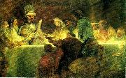 Rembrandt Harmensz Van Rijn batavernas trohetsed till claudius civilis Germany oil painting reproduction